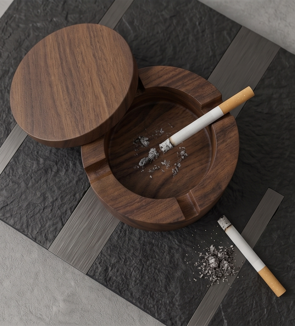 Rotating Ash Tray