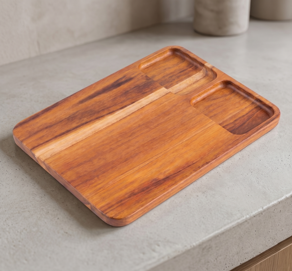 Premium Small Teak Wooden Chopping & Serving Board
